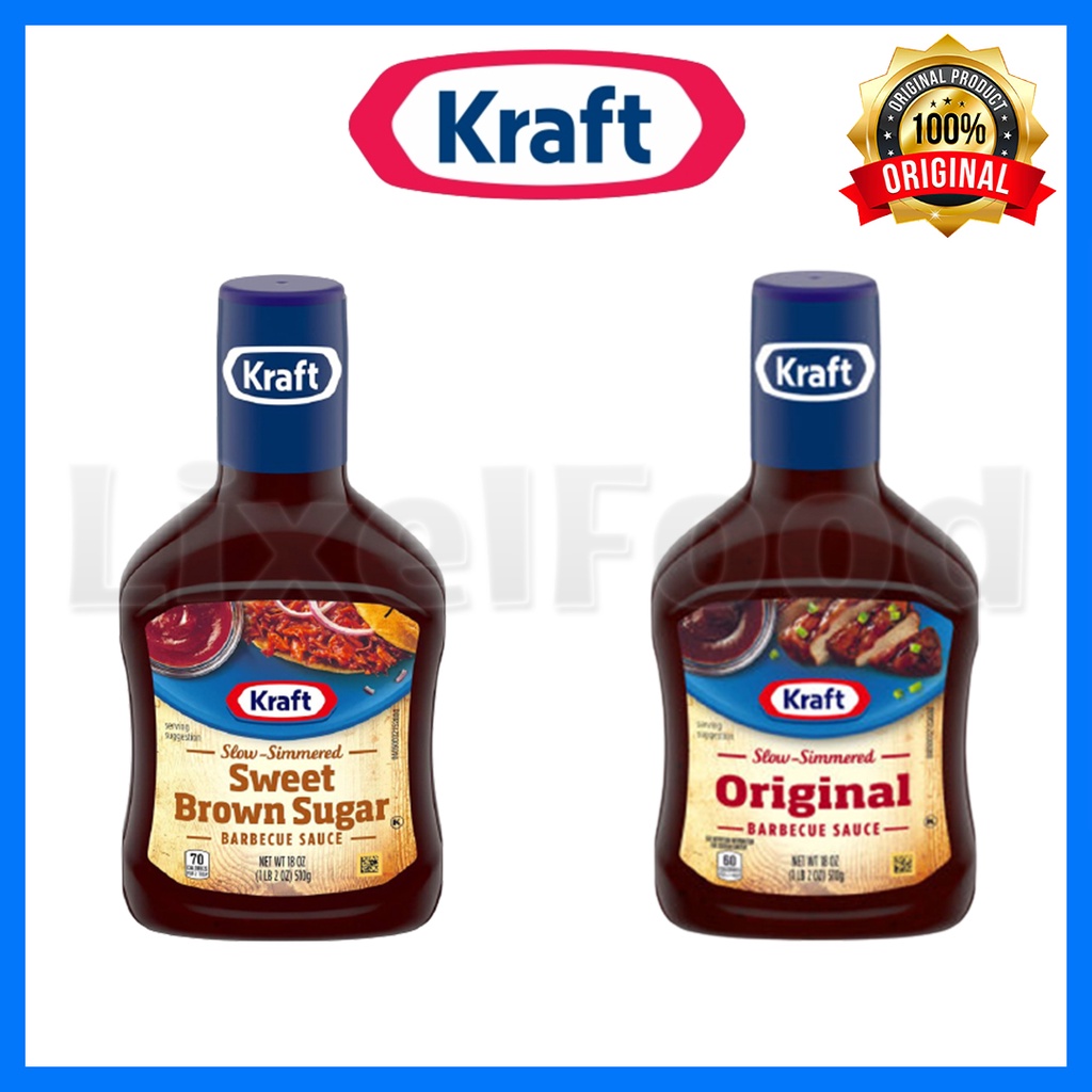 Jual Kraft Barbecue Sauce Original Sweet Brown Sugar Saos BBQ Ayam