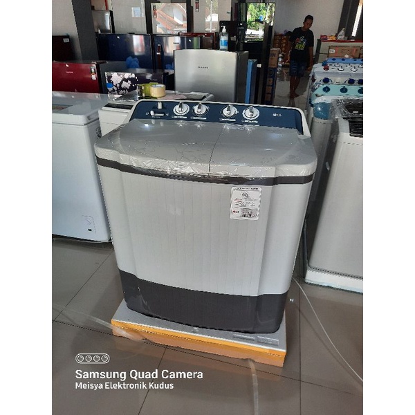 Mesin cuci 2 tabung LG P800N