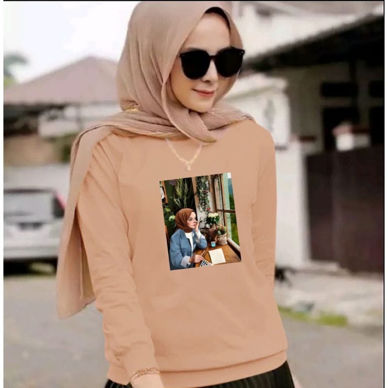 COD/DS/BAJU SWEATER HIJAB 1 (S-M-L-XL)