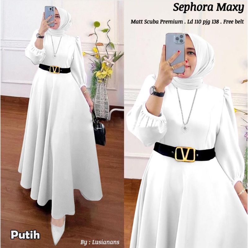 Ld 110cm | SEPHORA MAXI made by LUSIANA | FREE BELT