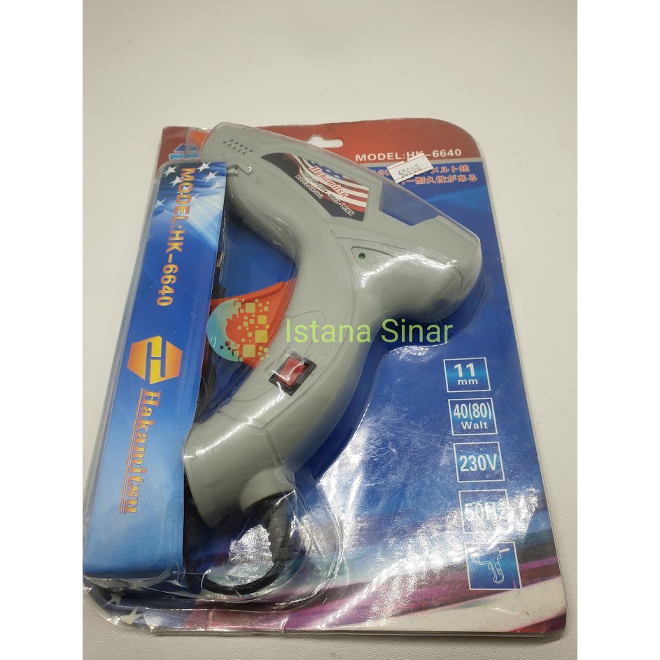 Lem tembak glue gun stick cair lengket refill HAKAMITSU 6640(11mm)