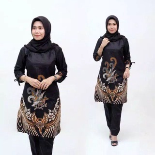 EMHABATIK | TUNIK BATIK WANITA M Sampai Jumbo