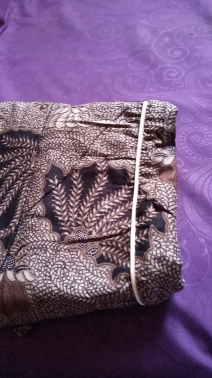 Tey-17 Batik Wanita Asj Sa Hrb026 Kenongo Kemeja Tosca Pendek
