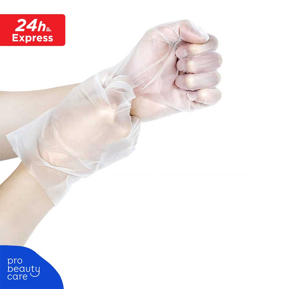 Sarung Tangan Sekali Pakai 100 pcs ( Disposable TPE Gloves ) V-PTE