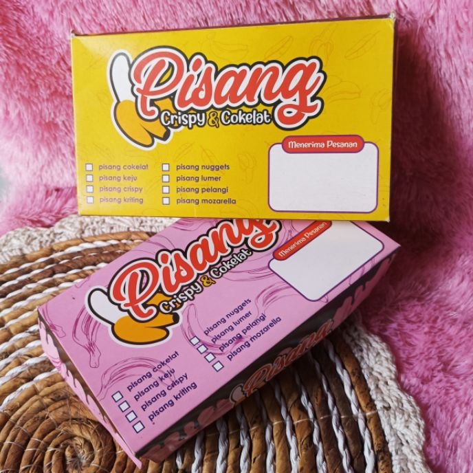 dus pisang crispy coklat/ pisang coklat nugget