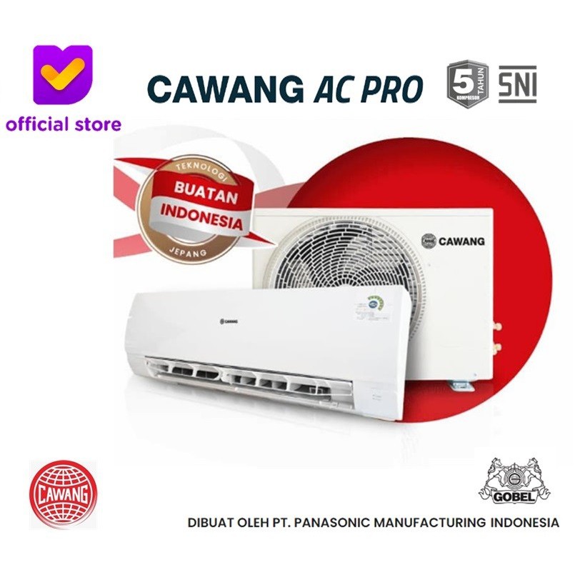 CAWANG AC Pro by Panasonic Gobel Manufacturing - AC Split 3/4 PK - EP/EU-SN-7SGM (3/4 PK)
