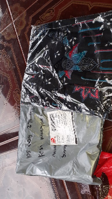 ( Couple Keluarga ) Batik Couple Keluarga Sania Ruffle Ori Ndoro Jowi Dnt Sogan Sekar Ulir