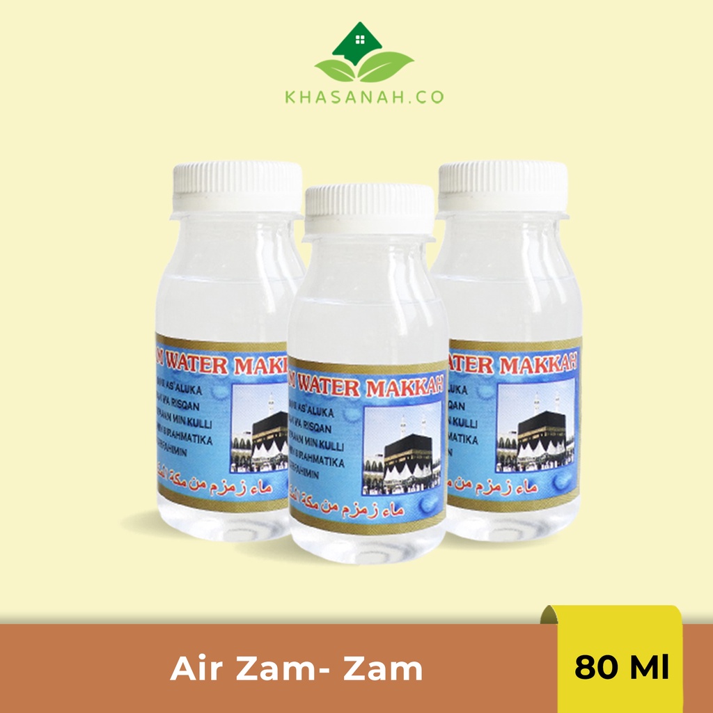 Jual Air Zamzam 80 Ml Asli Air Zam Zam Original Shopee Indonesia 0713