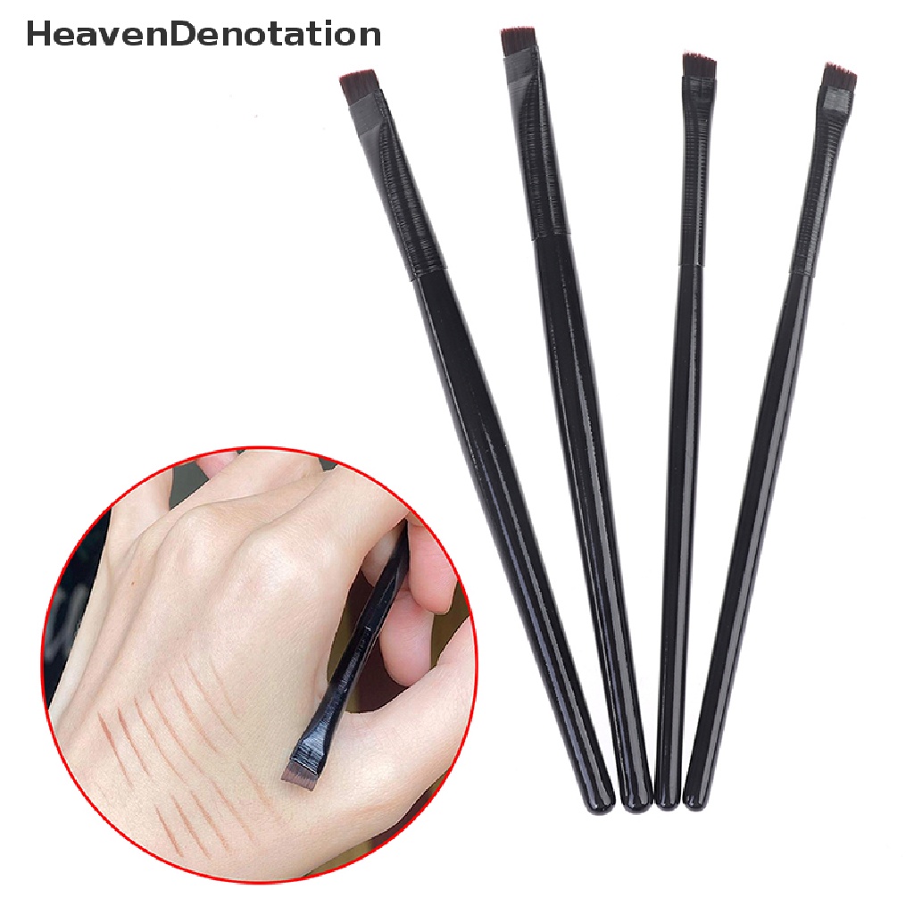 [HeavenDenotation] Brow Contour Brush Eyebrow Brush Professional Small Angled Eyebrow Brush Tools