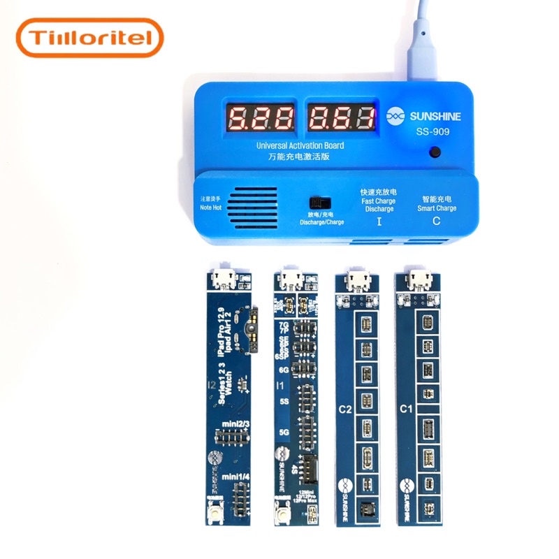 PAPAN CHARGER UNIVERSAL SUNSHINE SS-909 / ALAT TEMBAK BATERAI UNIVERSAL