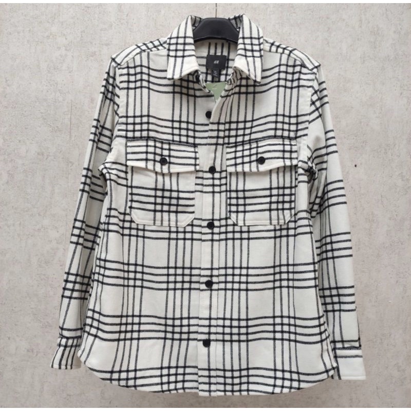 Shirt Jacket H&M Relaxed Overshirt HnM Twill Overshirt New Original Resmi