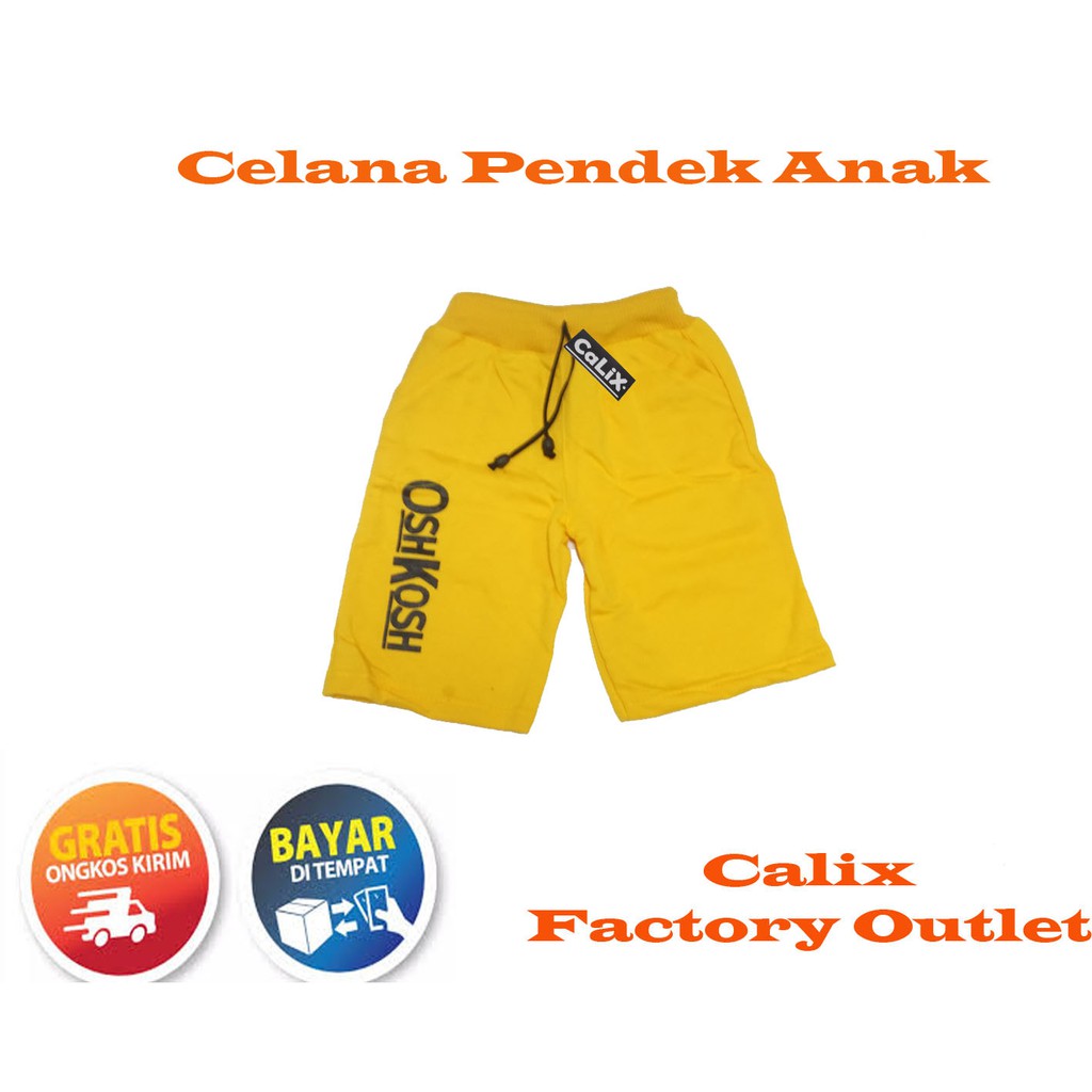 Celana Pendek Anak Bahan Fleece Celana Sport