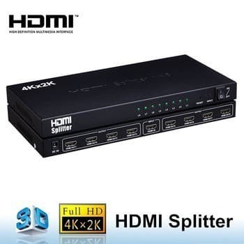 HDTV SPLITTER 8 PORT (1 INPUT 8 OUTPUT)