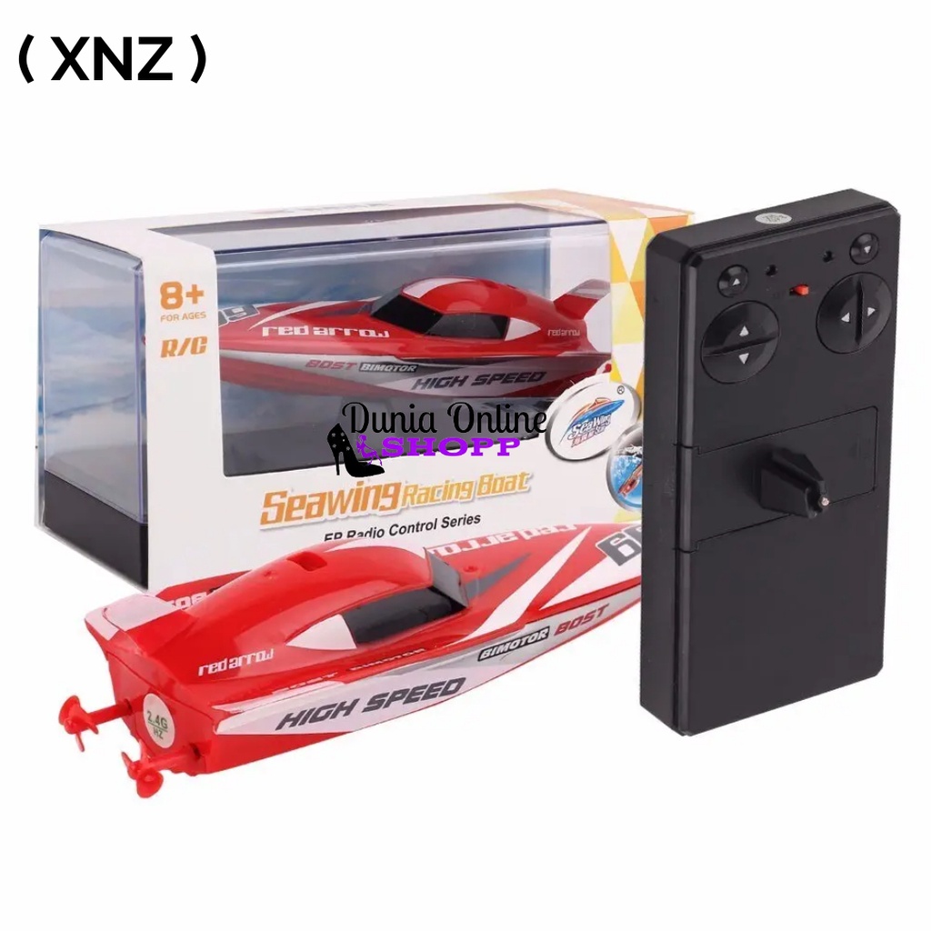 Mainan RC Boat Mini High Speed RC Kapal Remote Control Boat Speed