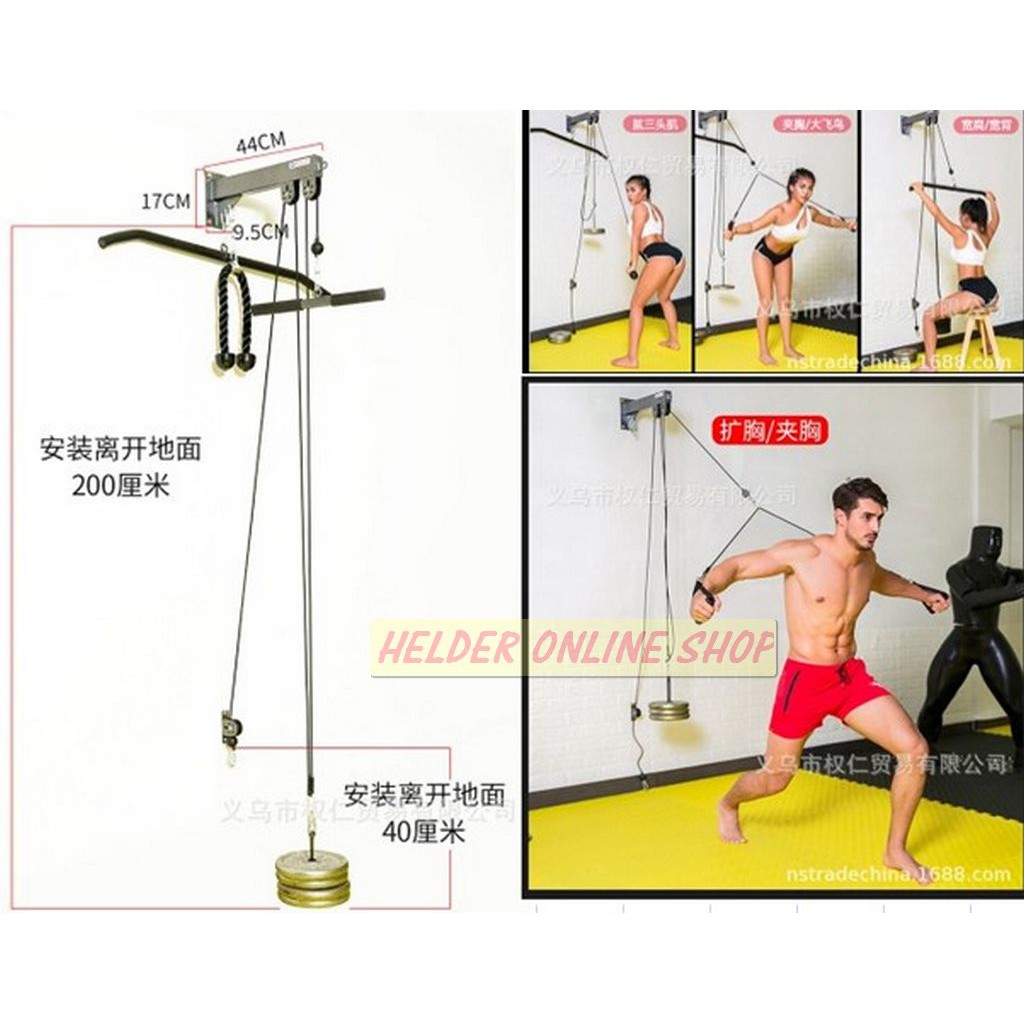 Katrol Home Gym Pulldown tricep pull down