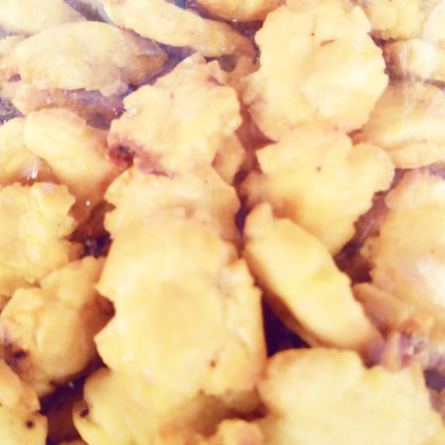 

Keripik melinjo manis gurih