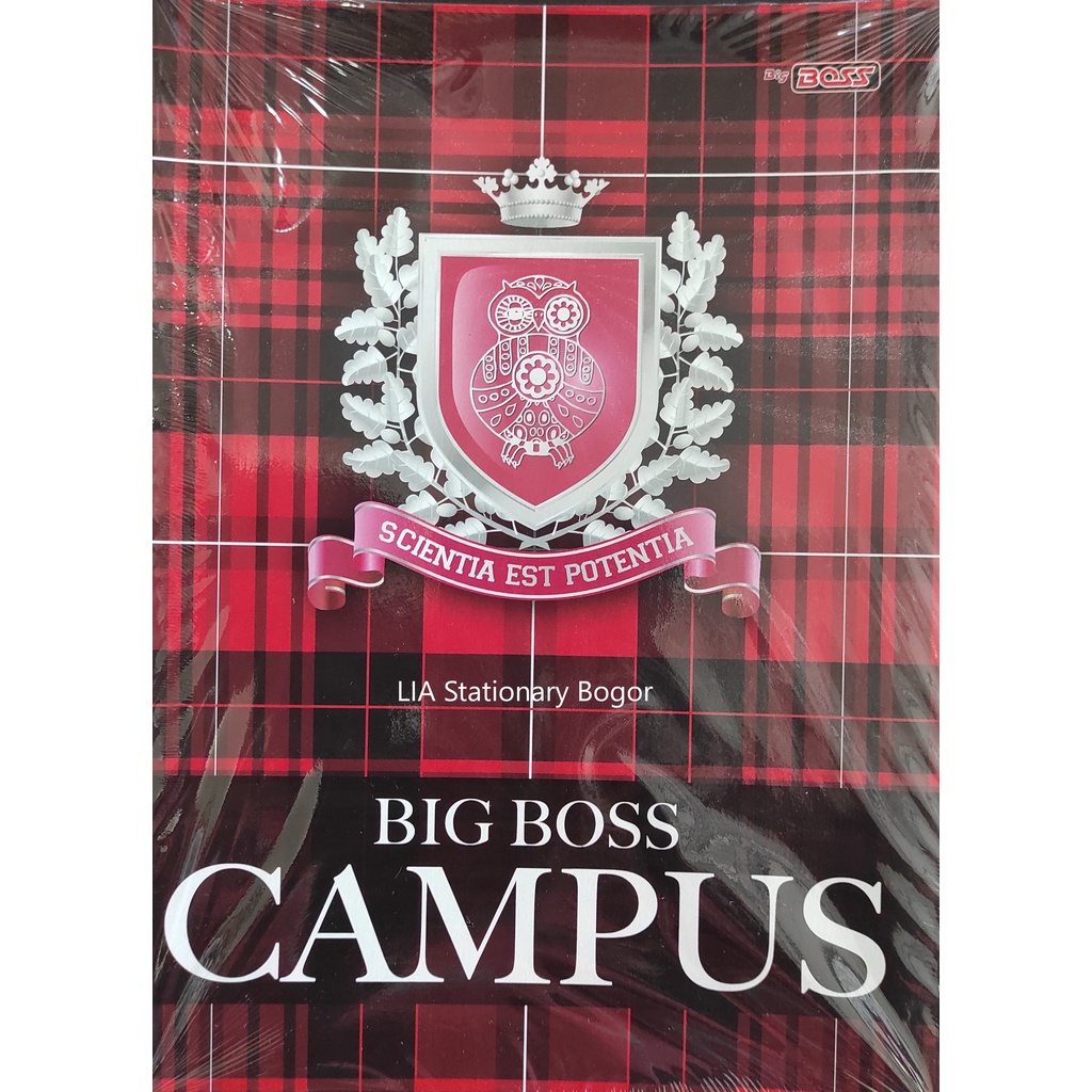 

Buku Tulis Big Boss 36 Lbr Campus / 50 Lbr Campus asli dari sidu - 10 Buku