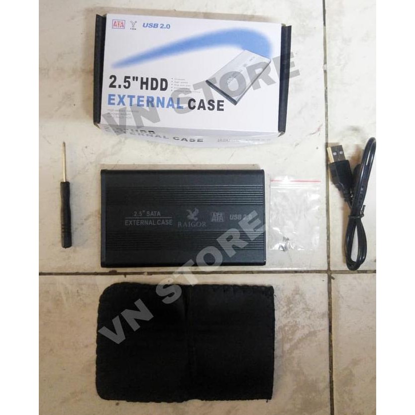 EXTERNAL CASE HDD 2.5" SATA / CASING HARDDISK 2.5 INCH / HDD ENCLOSURE
