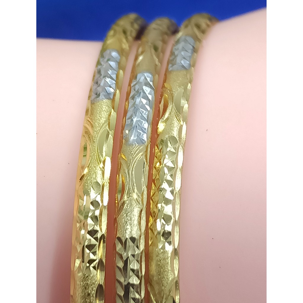 GELANG KERONCONG ISI 3PCS BERLAPIS MAS 24K