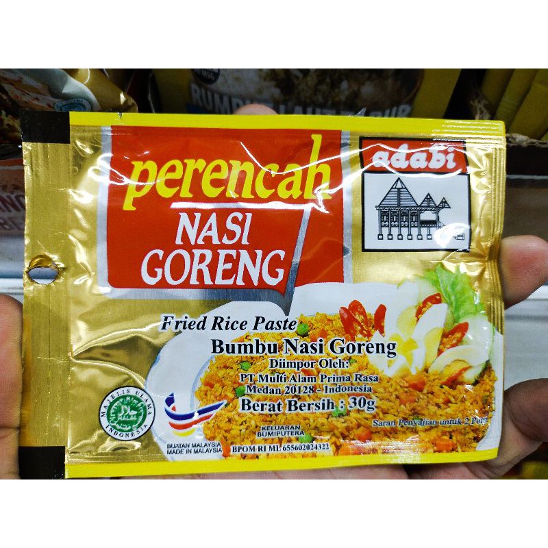 

ADABI Perencah Nasi Goreng 30gr - Bumbu untuk nasi goreng
