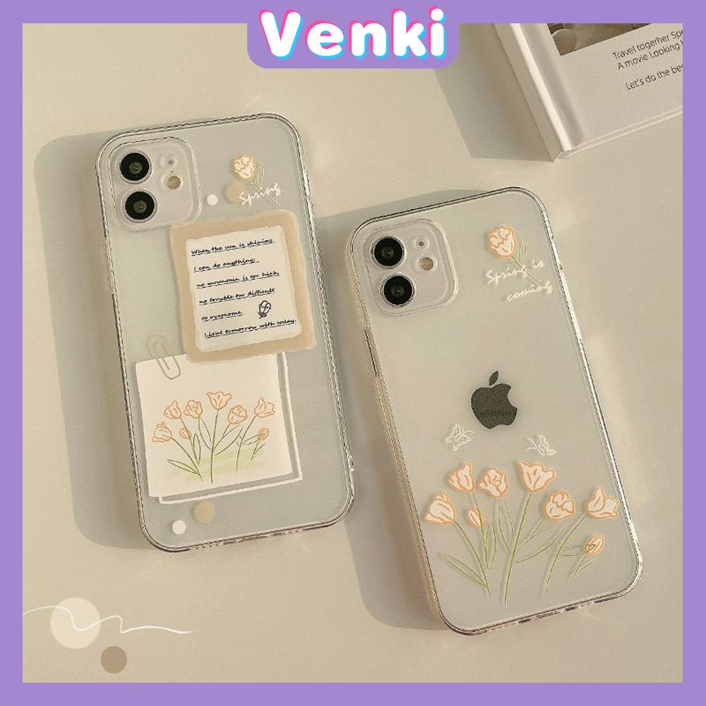 Soft Case Silikon Tpu Motif Bunga Untuk Iphone 13 Pro Max 12 Pro Max 11 7 Plus Xr Xs Max 8 Plus X Xs 11 Pro Max