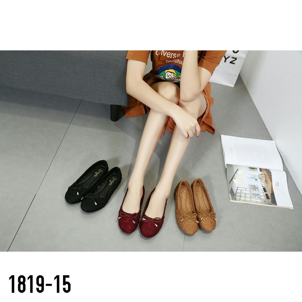 Sepatu wanita Chanel Knot A5111