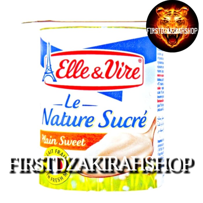 

Elle & vire yogurt plain sweet 125gr