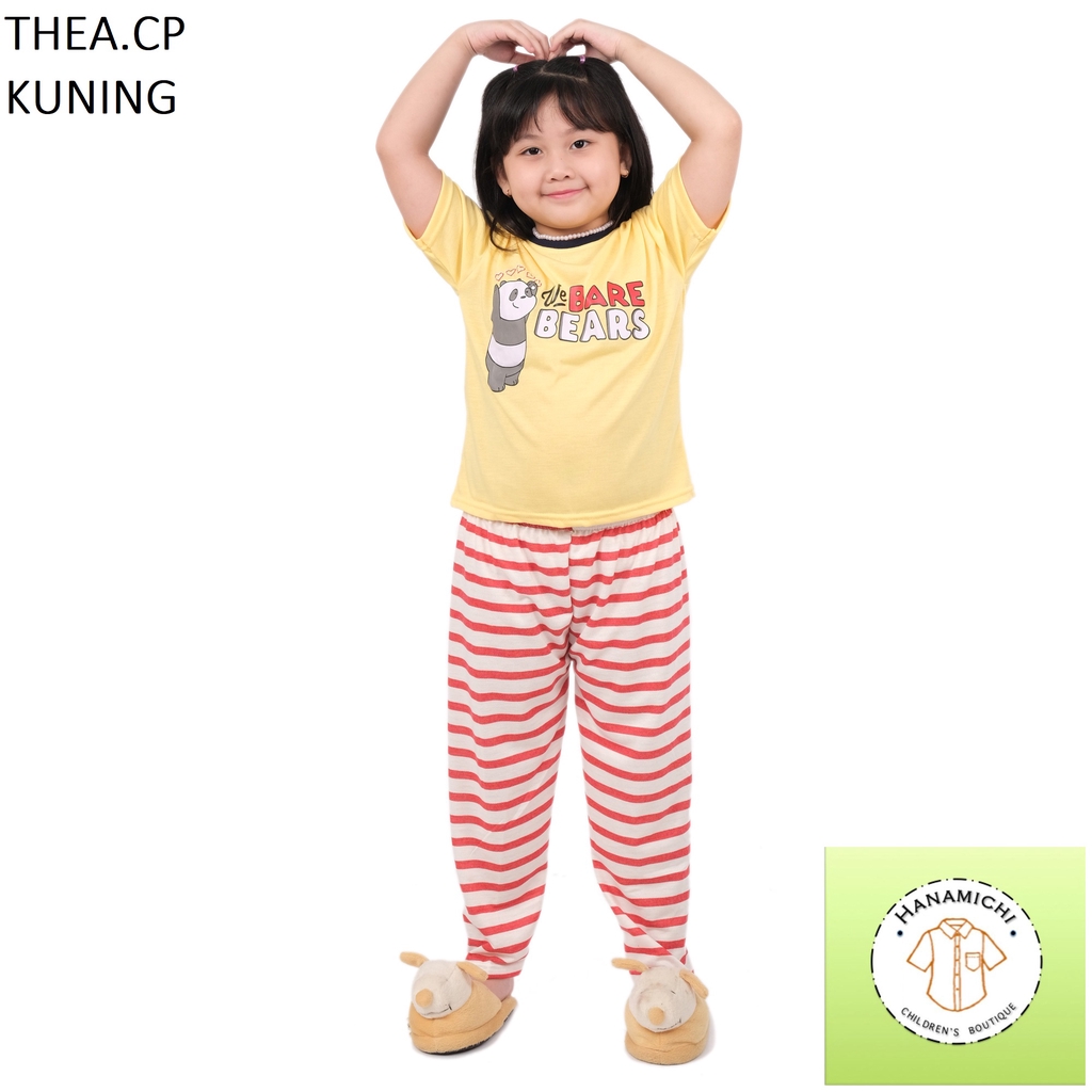 Hanamichi THEA.CP Baju Tidur Anak Lengan Pendek