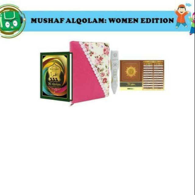 Mushaf AlQolam For Women Mushaf Wanita Original Alqolam