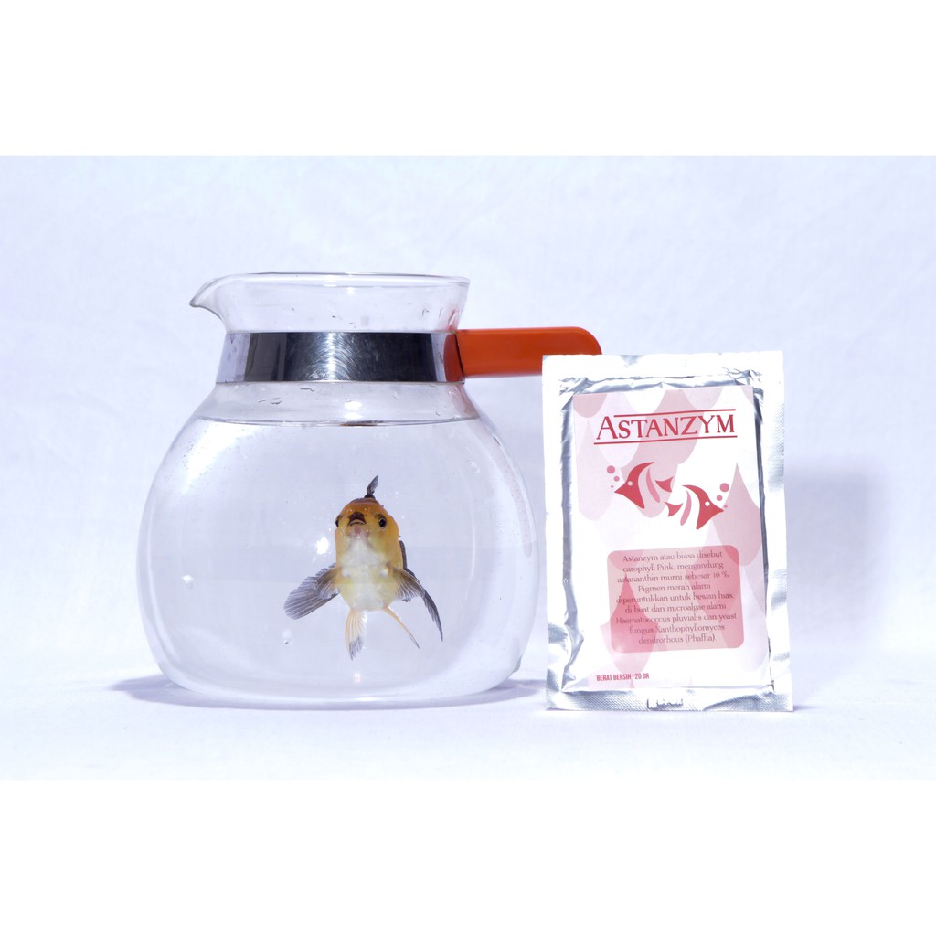 Carophyll Pink 10 persen berat 5 gram merk ASTANZYM astaxanthin carophyl pink caropil pink
