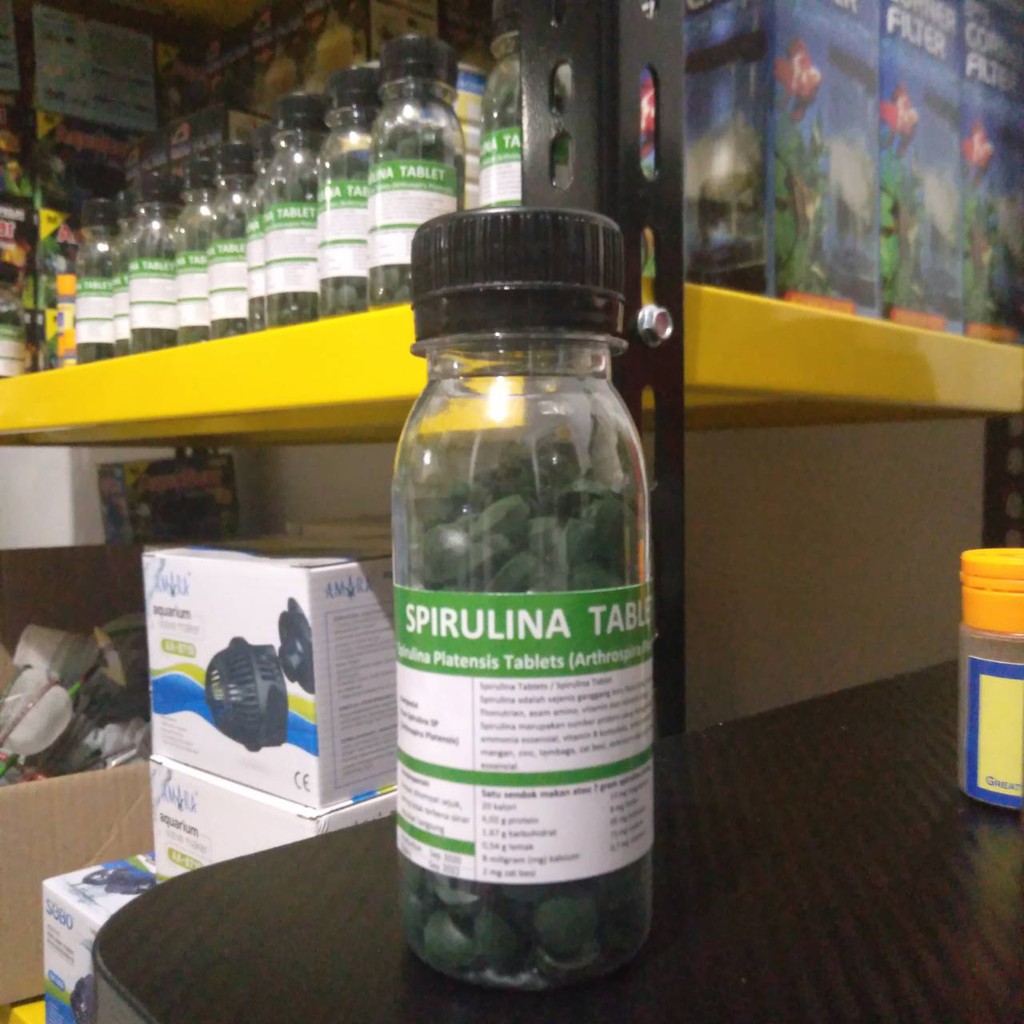 SPIRULINA TABLET ORGANIC 50 GR