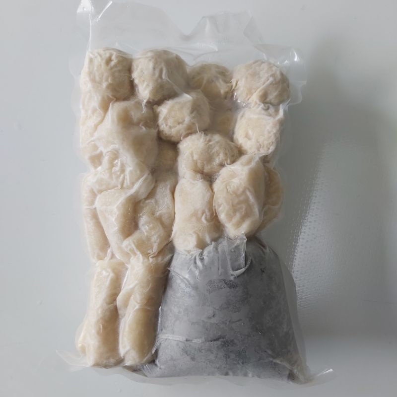 

Pempek mini isi 20 + cuko