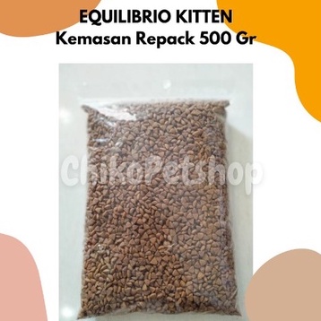 EQUILIBRIO KITTEN Makanan Anak Kucing EQUIL Kemasan 500gr