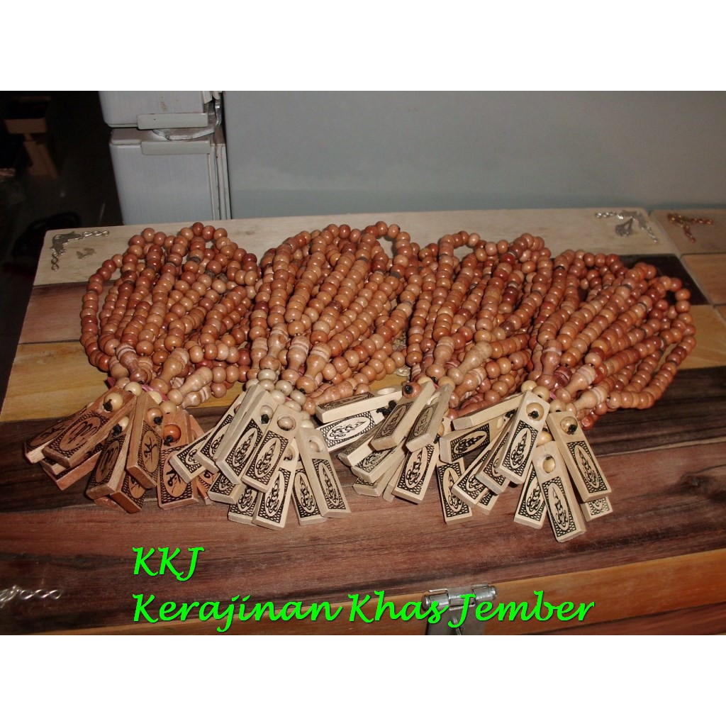 Jual Tasbih Kayu Walikukun Natural Kotak Mm Shopee Indonesia