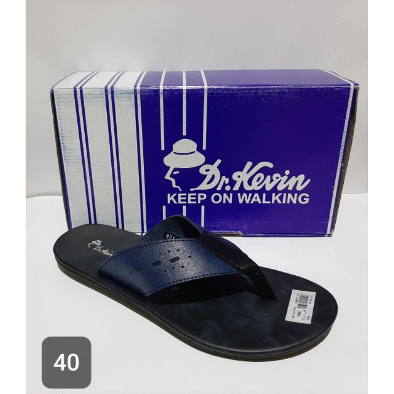 (WAJIB TANYA STOK) Sandal jepit pria Dr.Kevin size 40