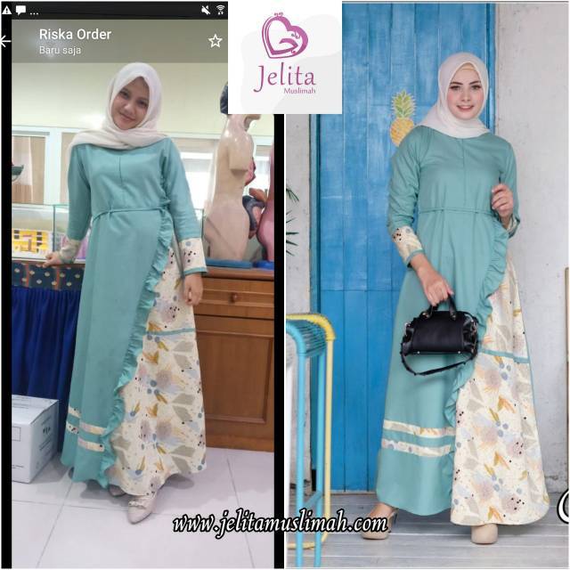 Camelia dress by jelita muslimah
