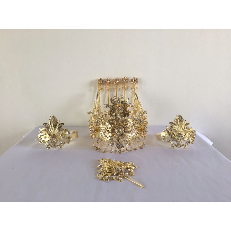 siger pengantin lesti/siger sunda