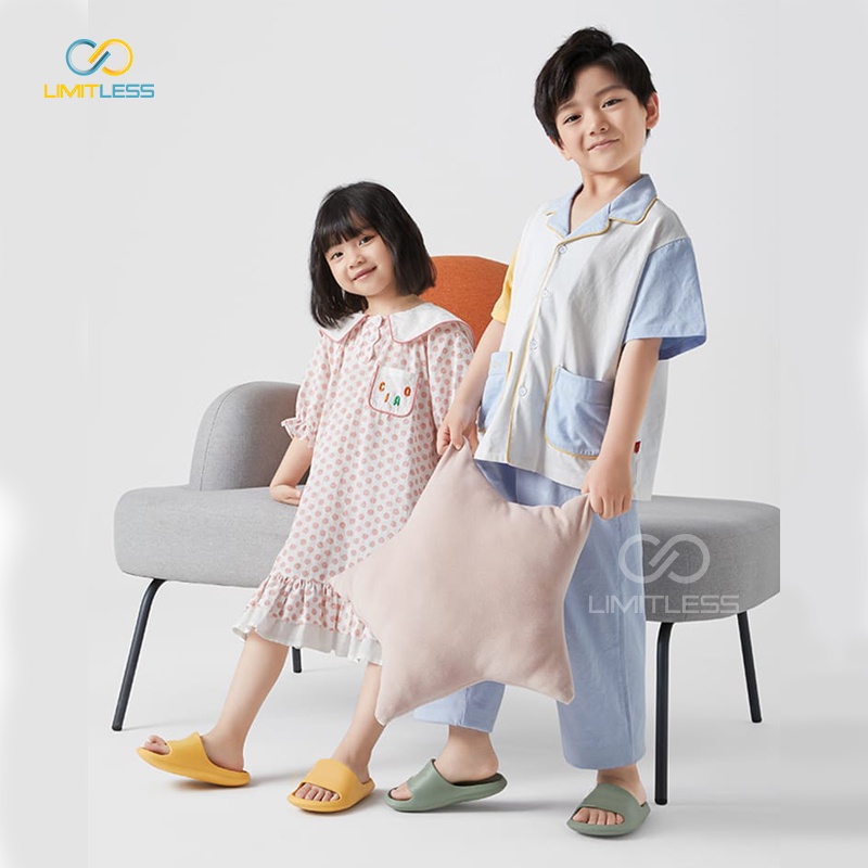 Zerolimit - Sandal Slip On Anak Laki Laki Perempuan Lucu Ringan Sendal Anak Selop Bahan Eva Empuk Sandal Anak Perempuan Slop