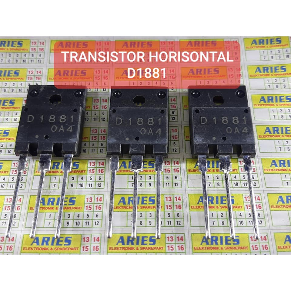 TRANSISTOR HORISONTAL D1881 29 INCH ORIGINAL