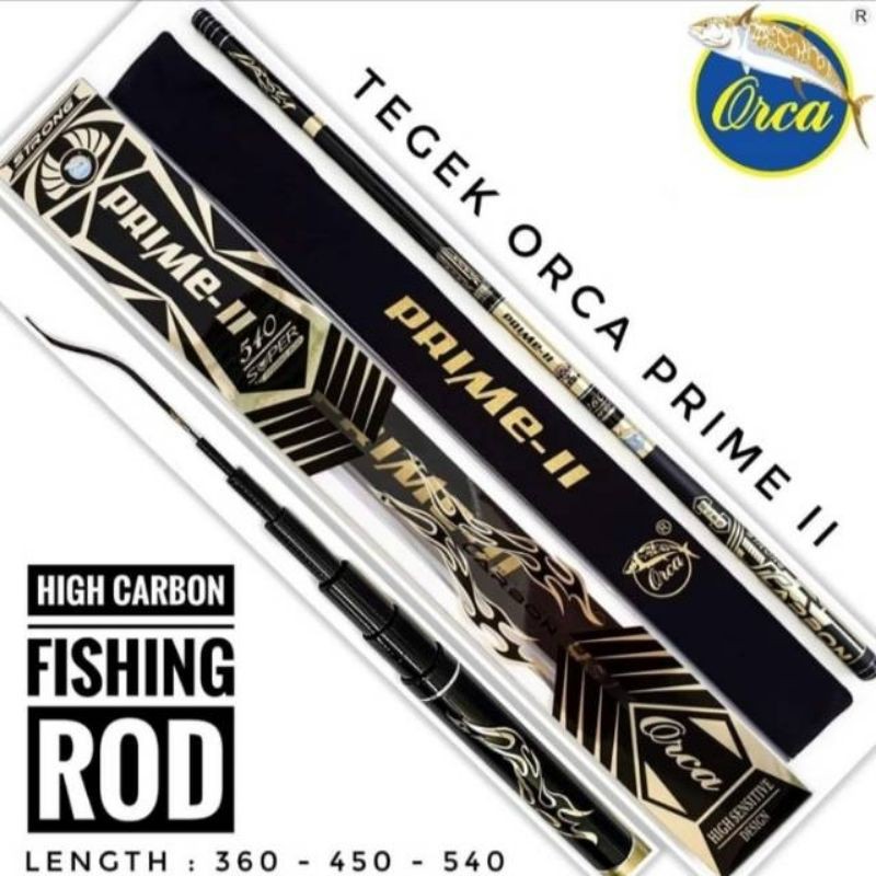 Joran Tegek Carbon Orca Prime II Mentah MP