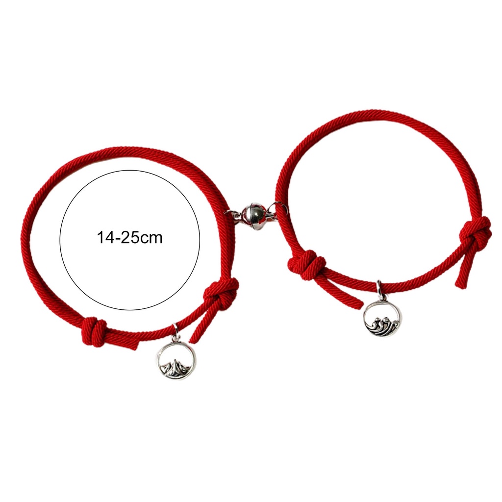 Hu Hu Hu Hu Hu Alat Bantu Pasang Kacamata♡ 2pcs Gelang Magnet Adjustable Untuk Pasangan