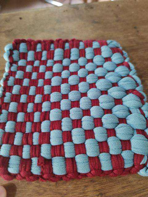 Lap Dapur Celemek Cempal Anti Panas Alas Panci Cempal Anyaman Murah Perlengkapan Peralatan Dapur L11