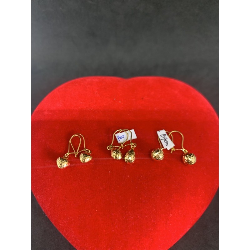 Anting gantung emas asli mas kdr 700 anak-anak