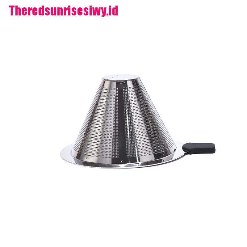 Holder Filter Kopi / Teh Bahan Stainless Steel Reusable