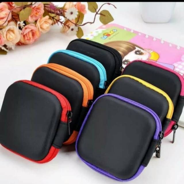 BAG ORGANIZER CHARGER HP EARPHONE CASE TEMPAT EARPHONE