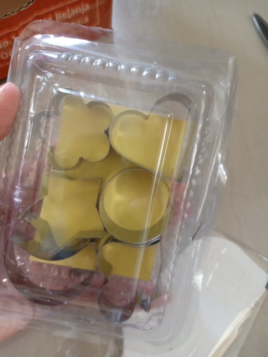 Cetakan Kue Kering/cutter Cookies Isi 15