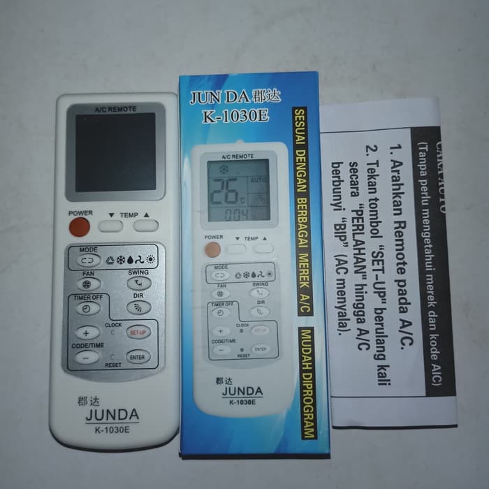 trFS401S Remot Remote Ac Universal Junda K-1030E 5787Ruyr