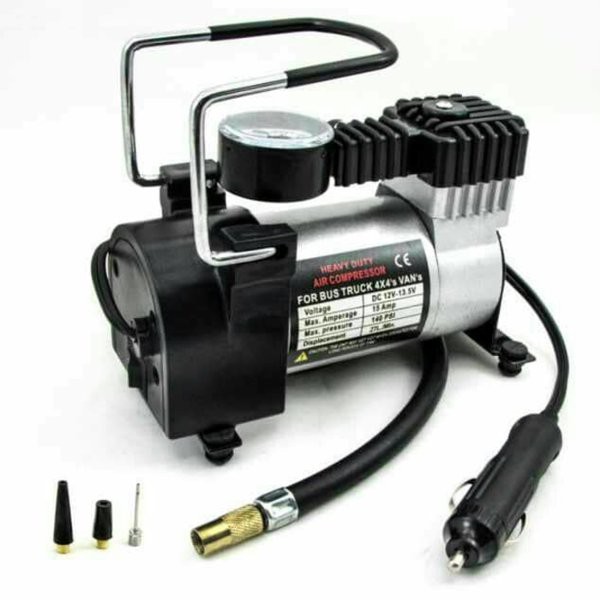 Pompa Mobil Electric - kompresor mini - Pompa Ban Mini Tekanan 100PSI
