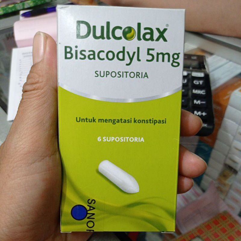 dulcolax 5mg @6 supp