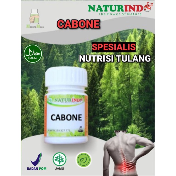 Obat Tradisional Nutrisi Tulang Cabone Naturindo